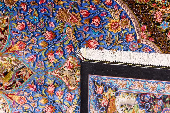 Qum Silk Signed Hekmatirad - 6