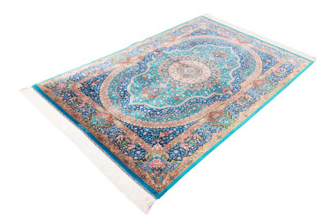 Qum Silk Signed Rezaei - 1