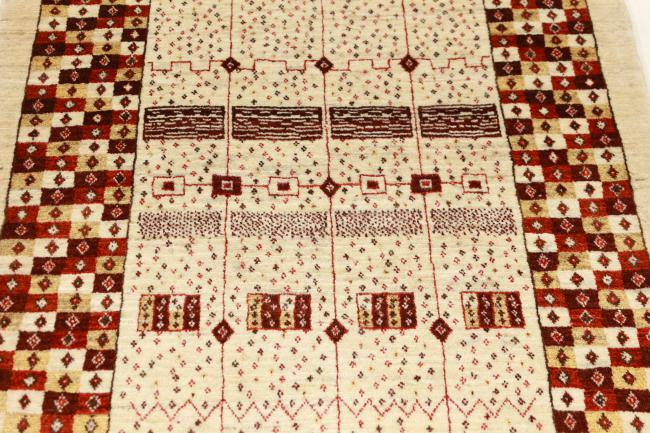 Tapis Gabbeh - Loribaft Persan - 250 x 200 cm - rouge