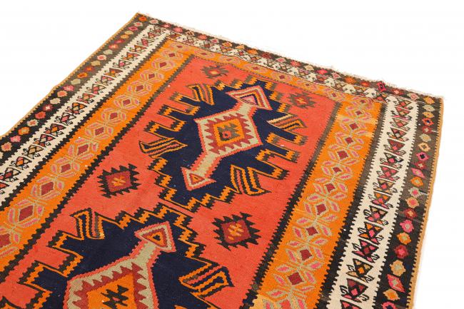 Kilim Fars Azerbaijan Antique - 2