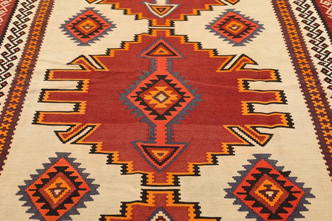 Kilim Fars Azerbaijan Antico - 3