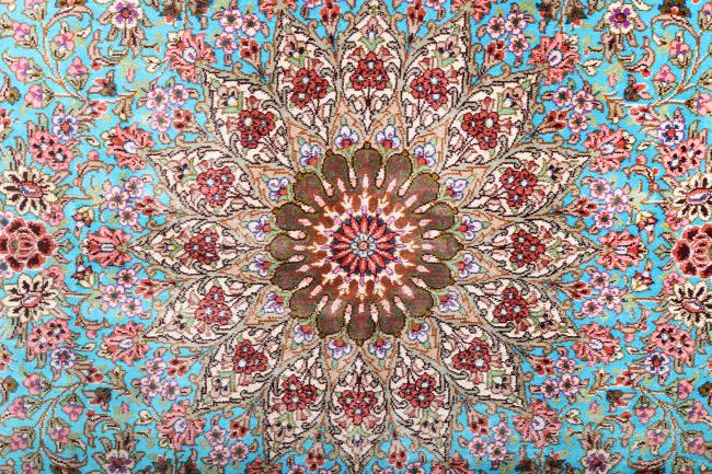 Qum Silk Signed - 7