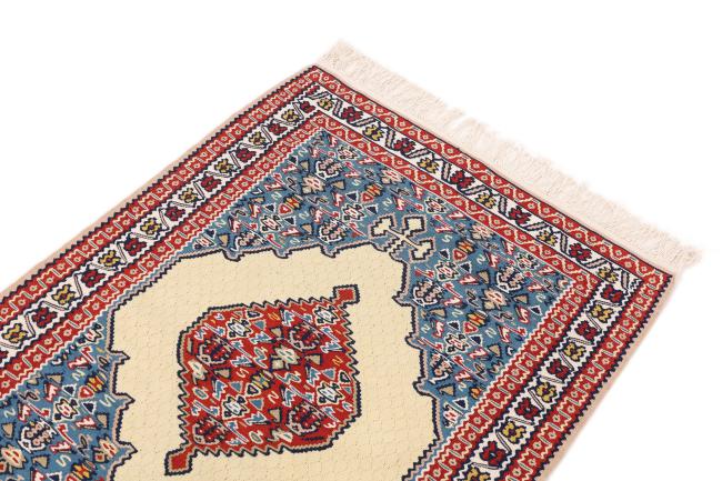 Kilim Fars Ordito in Seta - 3