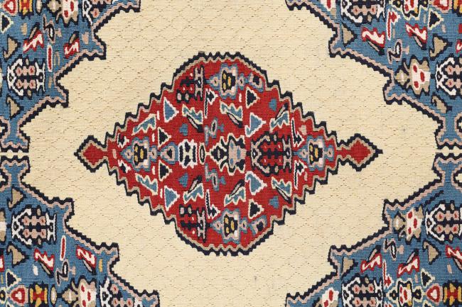 Kilim Fars Chaîne de Soie - 6