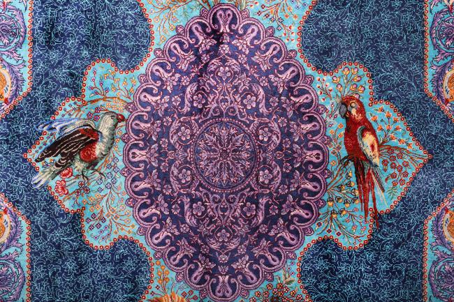 Qum Silk Signed - 8