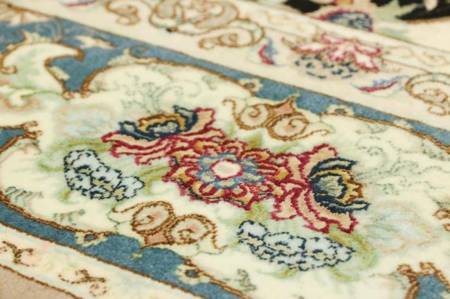 Tabriz Signed Silk Warp - 13