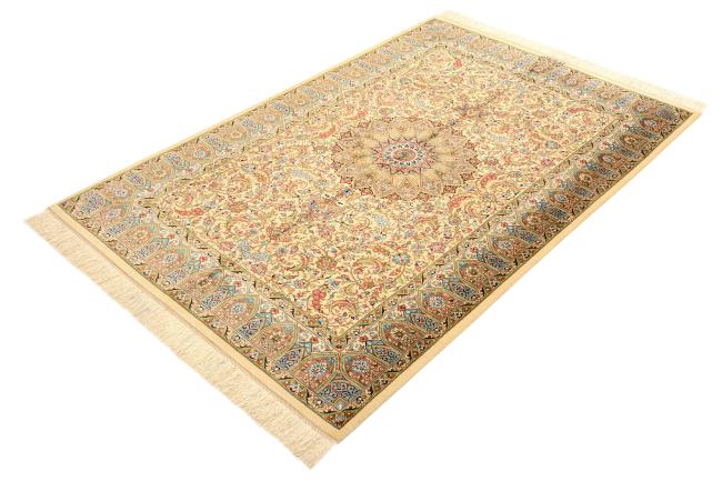 Qum di Seta Firmato 149x98 ID193847  NainTrading: Tappeti Orientali in  150x100