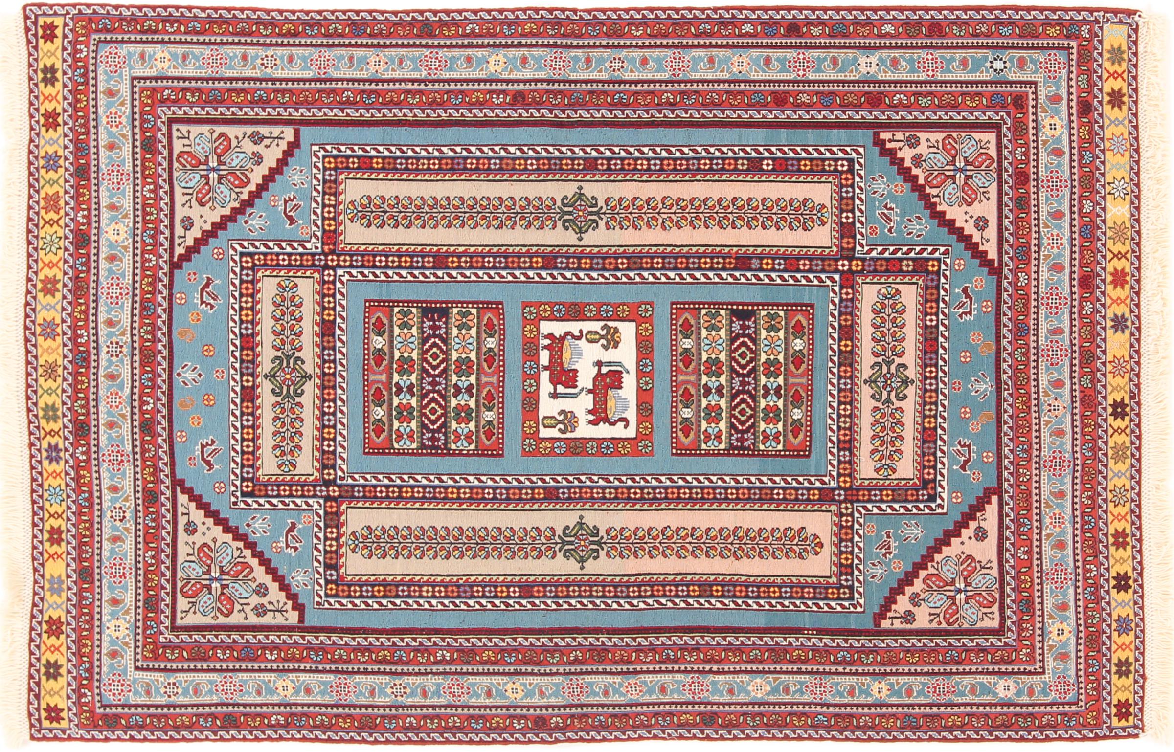 Kilim Soozani 148x97 ID210655  NainTrading: Tappeti Orientali in