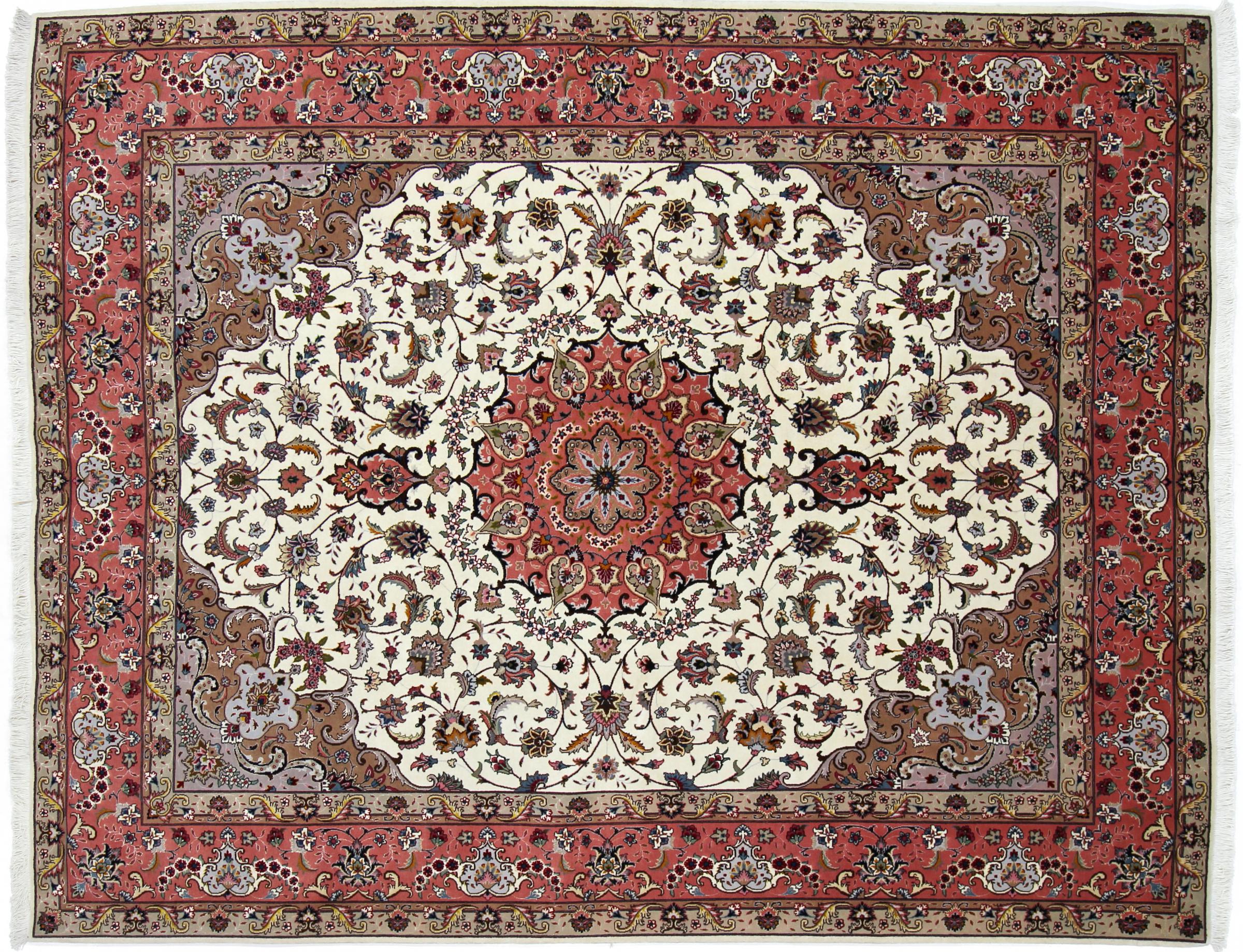 Tappeto Persiano Tabriz 50 raj 295 x 250 cm