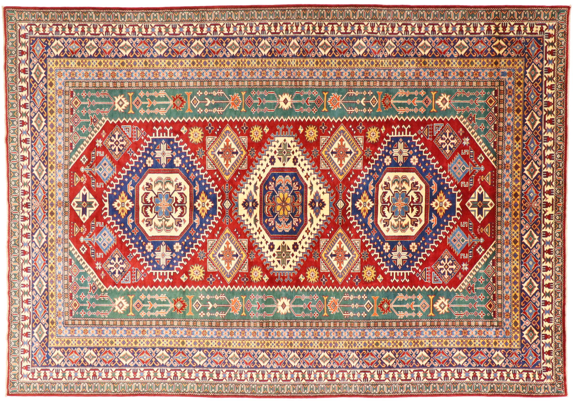 Afghan Shirvan 200x150 ID128908  NainTrading: Tappeti Orientali