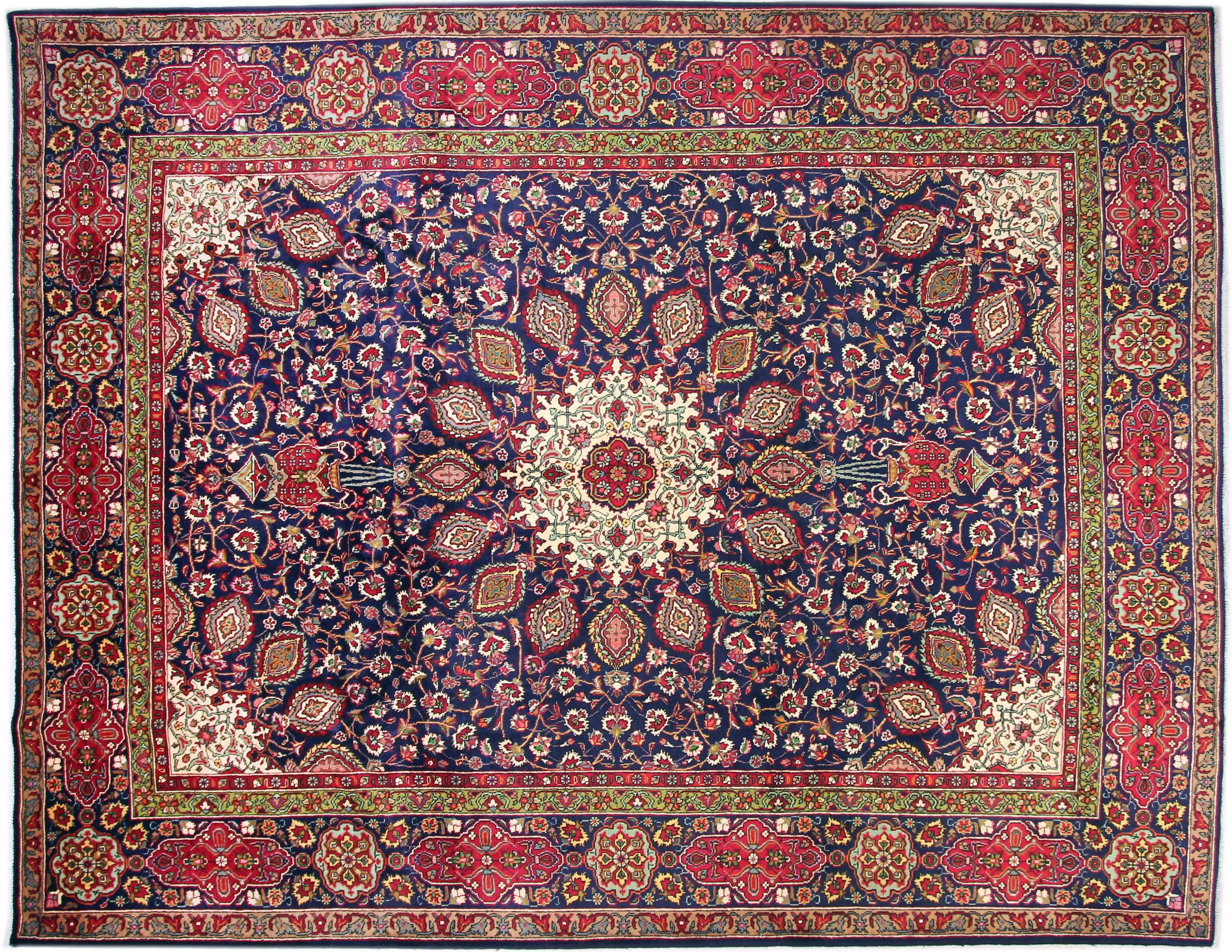 На цветной ковер села эскадрилья. Машхад. Ковер 287-1659 Magic 150x300. Persia Persian Carpet.