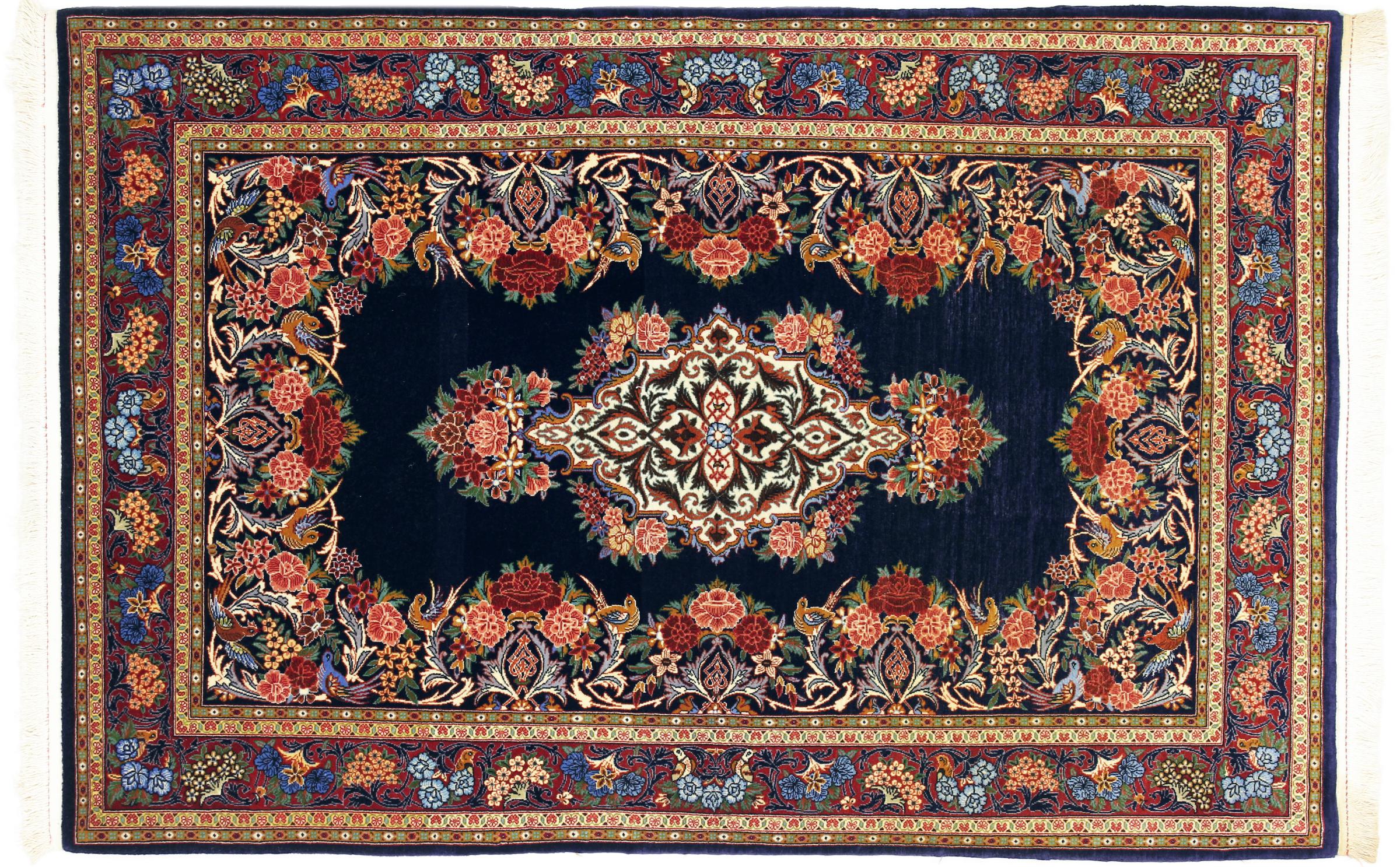 Conway hand knotted rug