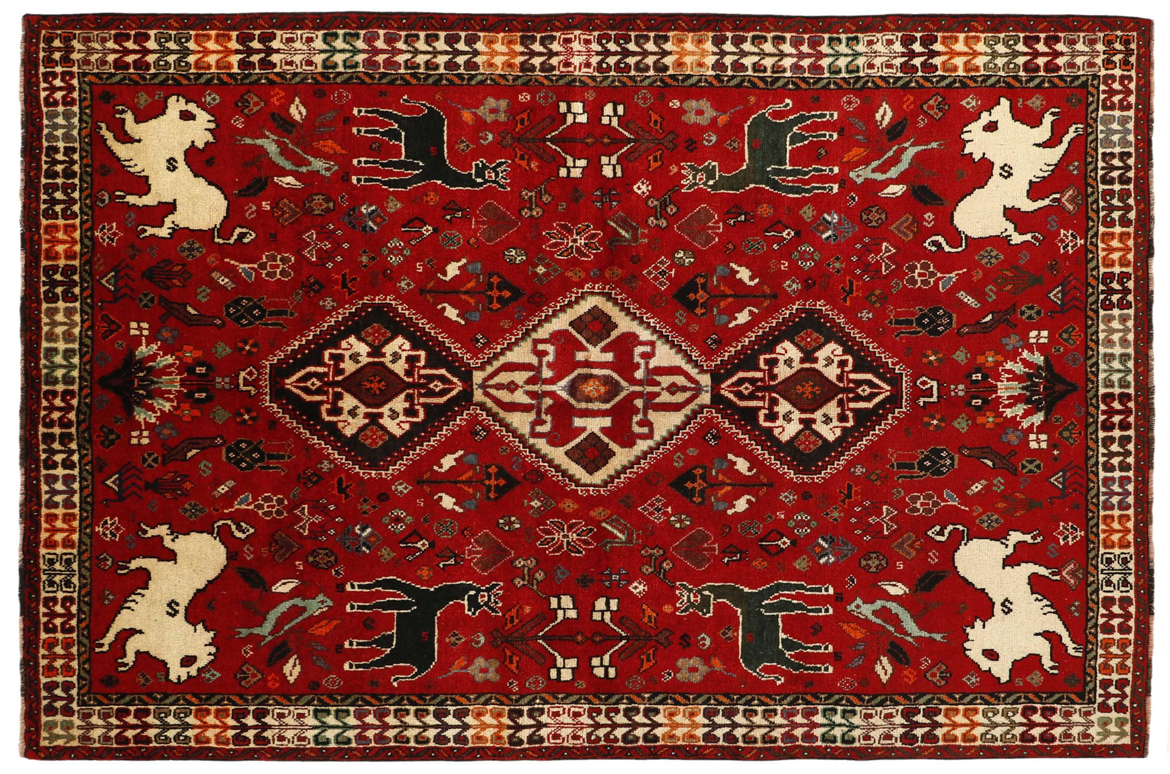 Ghashghai 163x111 ID173463  NainTrading: Oriental Carpets in 150x100