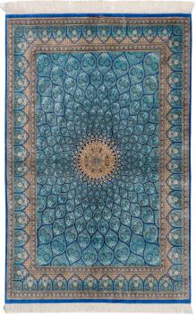 Qum Silk Signed Musavi 204x132