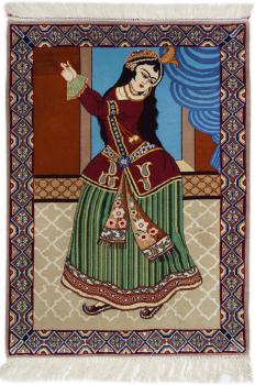 Isfahan Gammel Silkerenning 98x70