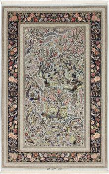 Isfahan Signed Silk Warp 213x142