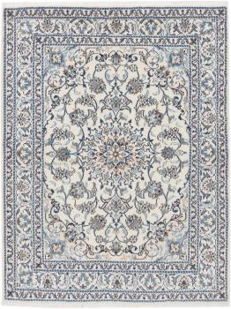 Authentic Nain Rug 6'7x5'0 (Wool/Silk, Iran/Persia, Hand-Knotted)