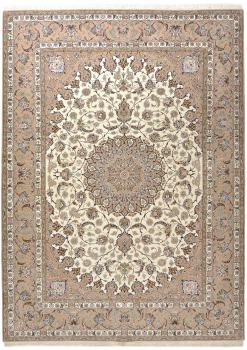 Isfahan Signed Davari Silk Warp 356x259