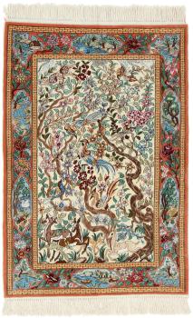 Isfahan Urzeală de Mătase 116x80