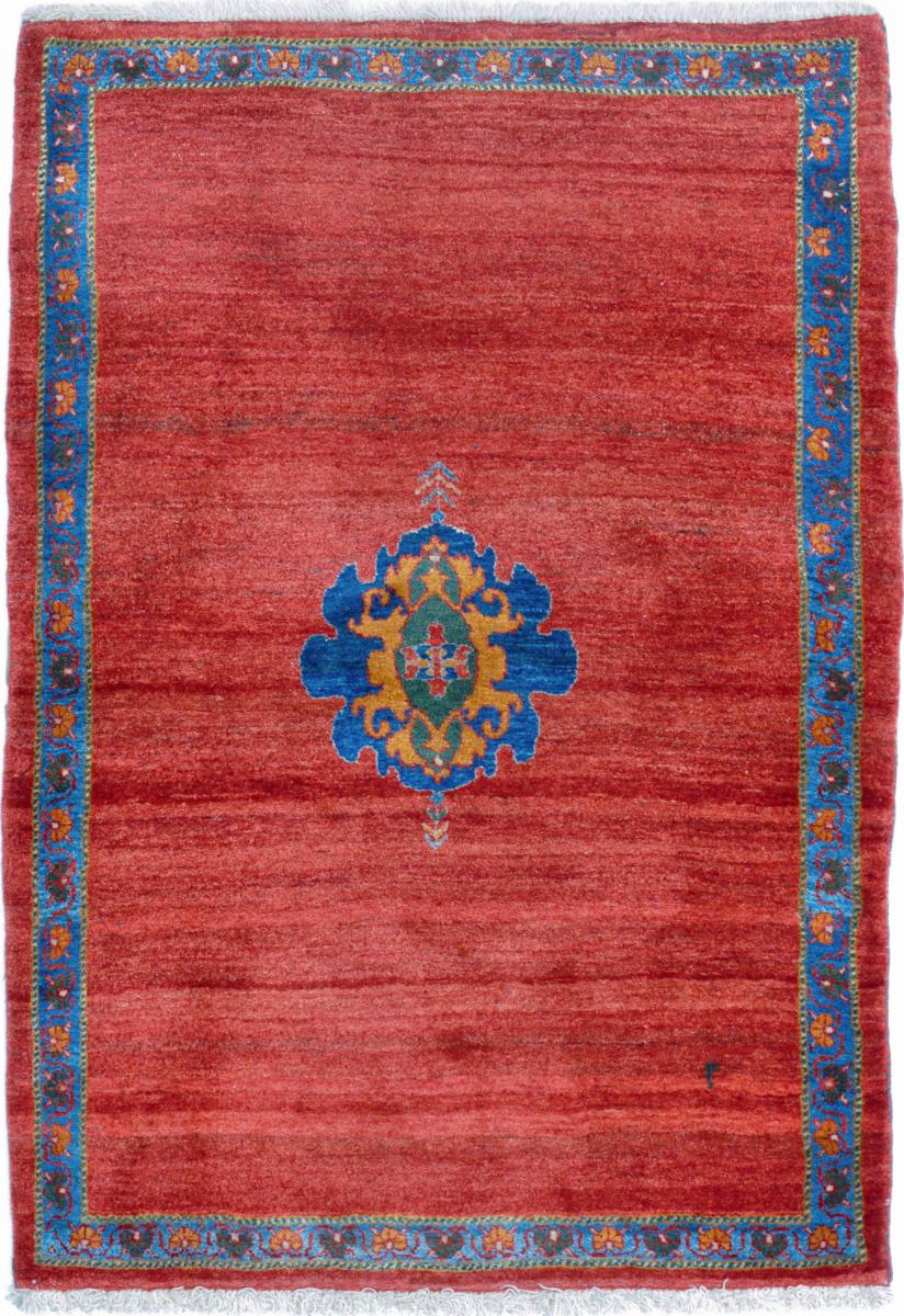 Alfombra persa Persia Gabbeh Loribaft 5'0"x3'7" 5'0"x3'7", Alfombra persa Anudado a mano