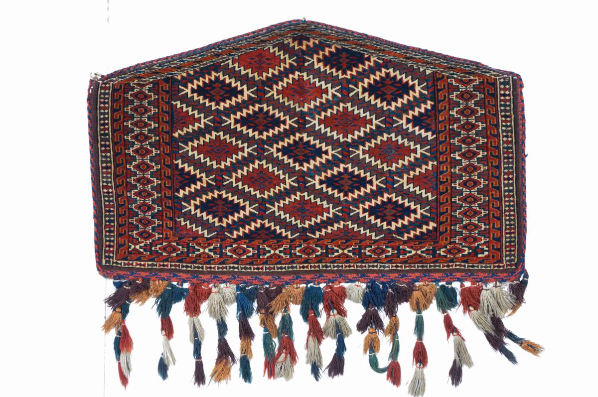 Persisk tæppe Turkaman Antikke 115x72 115x72, Persisk tæppe Knyttet i hånden