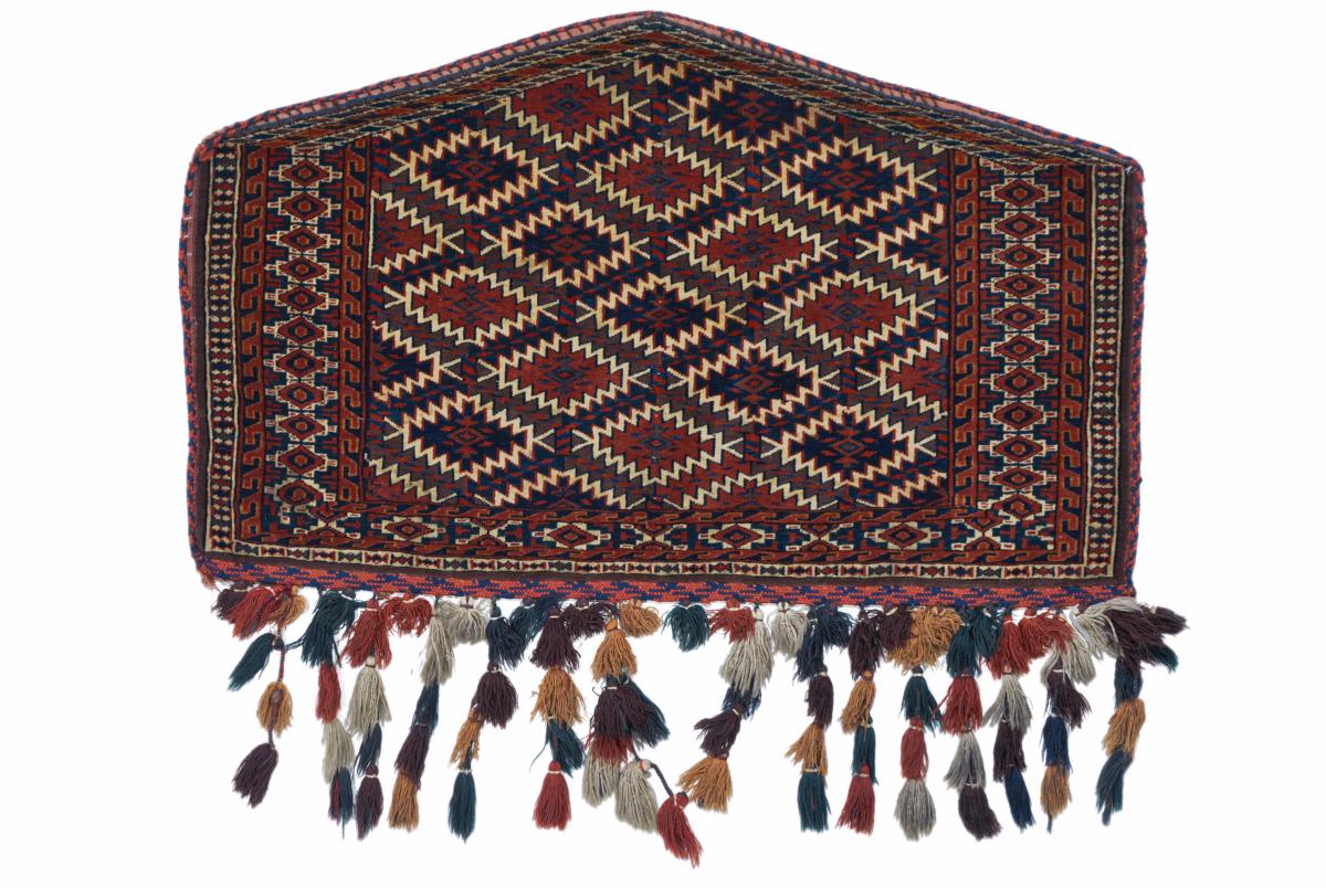  ペルシャ絨毯 トルクメン アンティーク 3'9"x2'4" 3'9"x2'4",  ペルシャ絨毯 手織り